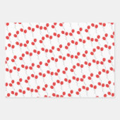 Farbenfrohe Balloons zum Geburtstag Geschenkpapier Set (Vorderseite 2)