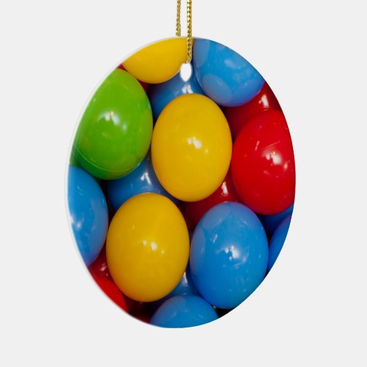 Farbenfrohe Balls für den Spielplatz Keramik Ornament (Rechts)