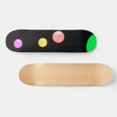 Farbenfrohe Balls Skateboard (Horizontal)