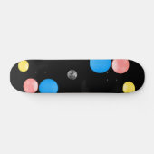Farbenfrohe Balls Skateboard (Horizontal)