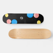 Farbenfrohe Balls Skateboard (Horizontal)