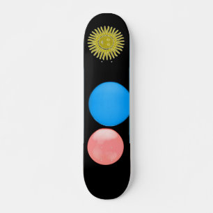 Farbenfrohe Balls Skateboard