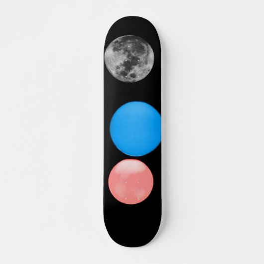 Farbenfrohe Balls Skateboard (Vorne)