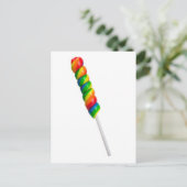 Farbenfrohe Bar Postkarte (Stehend Vorderseite)