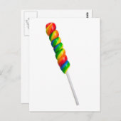 Farbenfrohe Bar Postkarte (Vorne/Hinten)