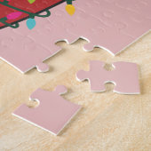 Farbenfrohe Bären Frohe Weihnachts Winter Tiere Bä Puzzle (Seite)