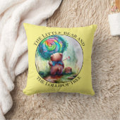 Farbenfrohe Bärengewässer Kinderzimmer Kissen Kiss (Decke)