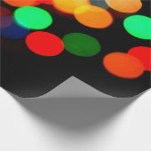 Farbenfrohe Barklichter Geschenkpapier (Ecke)