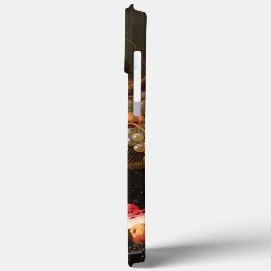 Farbenfrohe Barockobst Stilvolles Leben Malerei Case-Mate iPhone Hülle (Rückseite / Links)