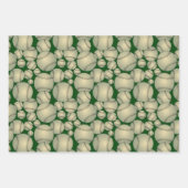 Farbenfrohe Baseballs-Umschlagpapier-Blätter Geschenkpapier Set (Vorderseite 3)