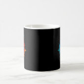 Farbenfrohe Basketball Gefärbte Krawatte Splash So Kaffeetasse (Mittel)
