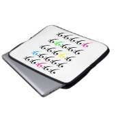 Farbenfrohe Bass Clef Electronics Tasche (Vorne Knopf)
