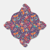 Farbenfrohe Batik-Illustration Natur Blumenmuster Geschenkschachtel (Ungefaltet)