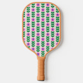 Farbenfrohe Bauhaus Geometric Pickleball Paddle (Rückseite)