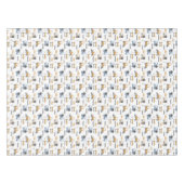 Farbenfrohe Baumaschinen Muster Tischdecke (Vorderseite (Horizontal))