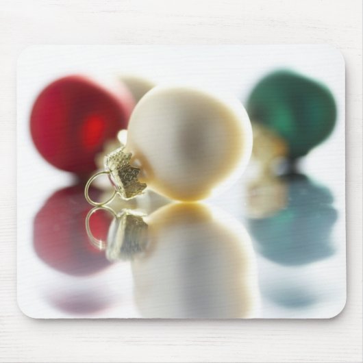 Farbenfrohe Bäume Ornamente Mousepad (Vorne)