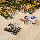 Farbenfrohe Bäume Puzzle (Seite)