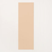 Farbenfrohe Baummonogramm Name Zen Yogamatte (Rückseite)