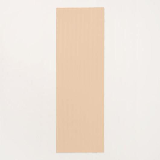 Farbenfrohe Baummonogramm Name Zen Yogamatte (Rückseite)