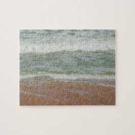 Farbenfrohe Beach Ocean Sand Sea Nature Fotografie Puzzle