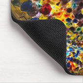 Farbenfrohe Bellagio-Decke Mousepad (Ecke)