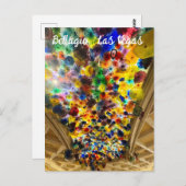 Farbenfrohe Bellagio-Decke Postkarte (Vorne/Hinten)