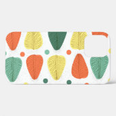 Farbenfrohe bemalte Blätter, glänzendes Geschäftsu Case-Mate iPhone Hülle (Rückseite (Horizontal))