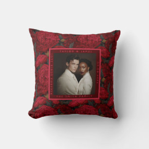 Farbenfrohe benutzerdefinierte Nelken-inspirierte  Kissen