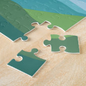Farbenfrohe Berglandschaft Puzzle (Seite)