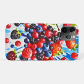 Farbenfrohe Berry Fiesta Design Case-Mate iPhone Hülle (Rückseite (Horizontal))