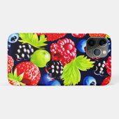 Farbenfrohe Berry Medley Design Case-Mate iPhone Hülle (Rückseite (Horizontal))