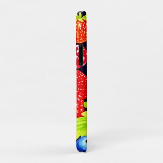Farbenfrohe Berry Medley Design Case-Mate iPhone Hülle (Hinten/Rechts)