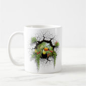 Farbenfrohe Berührung durch das Wall Portal Kaffeetasse (Links)