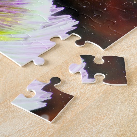 Farbenfrohe Betafische im Weltraum Sterne Galaxy U Puzzle (Seite)