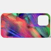 Farbenfrohe Bewegung von chaotischen Objekten in d Case-Mate iPhone Hülle (Rückseite (Horizontal))