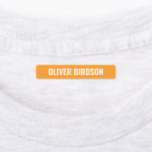 Farbenfrohe Bezeichnung für Kleidung, wasserdicht Etiketten (Befestigt)