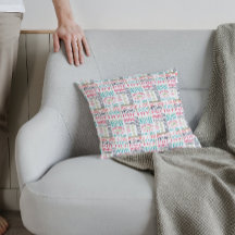 Farbenfrohe Bibliothekswörter Subway Art