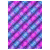 Farbenfrohe Biene Klemmbrett (Rückseite)