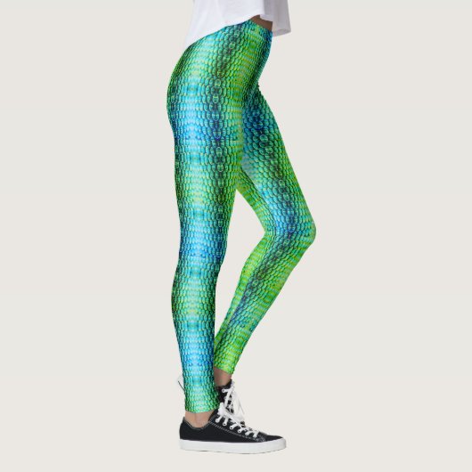 Farbenfrohe Biene Leggings (Rechts)