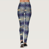 Farbenfrohe Biene Leggings (Rückseite)