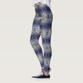 Farbenfrohe Biene Leggings (Links)