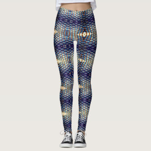 Farbenfrohe Biene Leggings