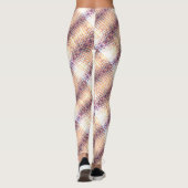 Farbenfrohe Biene Leggings (Rückseite)