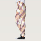 Farbenfrohe Biene Leggings (Links)