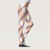 Farbenfrohe Biene Leggings (Rechts)