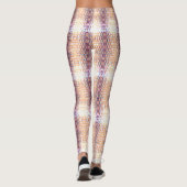 Farbenfrohe Biene Leggings (Rückseite)