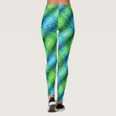 Farbenfrohe Biene Leggings (Rückseite)