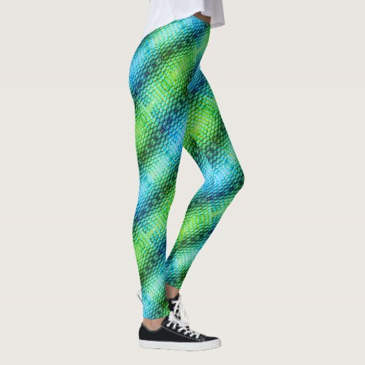 Farbenfrohe Biene Leggings (Rechts)