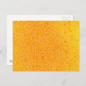 Farbenfrohe Bierpostkarte Postkarte (Vorne/Hinten)