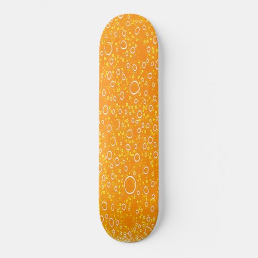 Farbenfrohe Bierskateboard Skateboard (Vorderseite)
